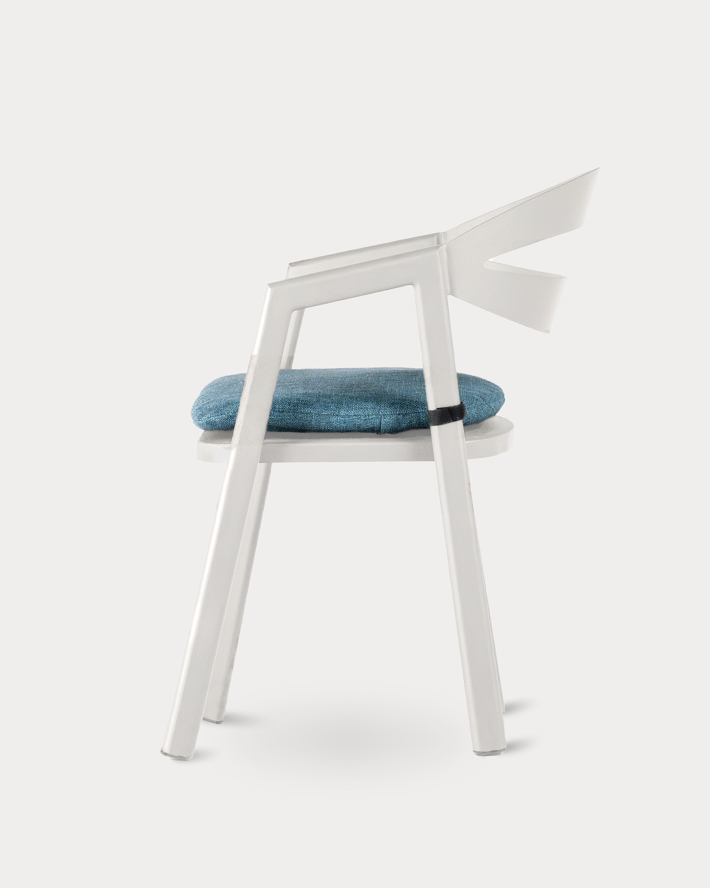 The Half Moon Dining Chair#Color_White
