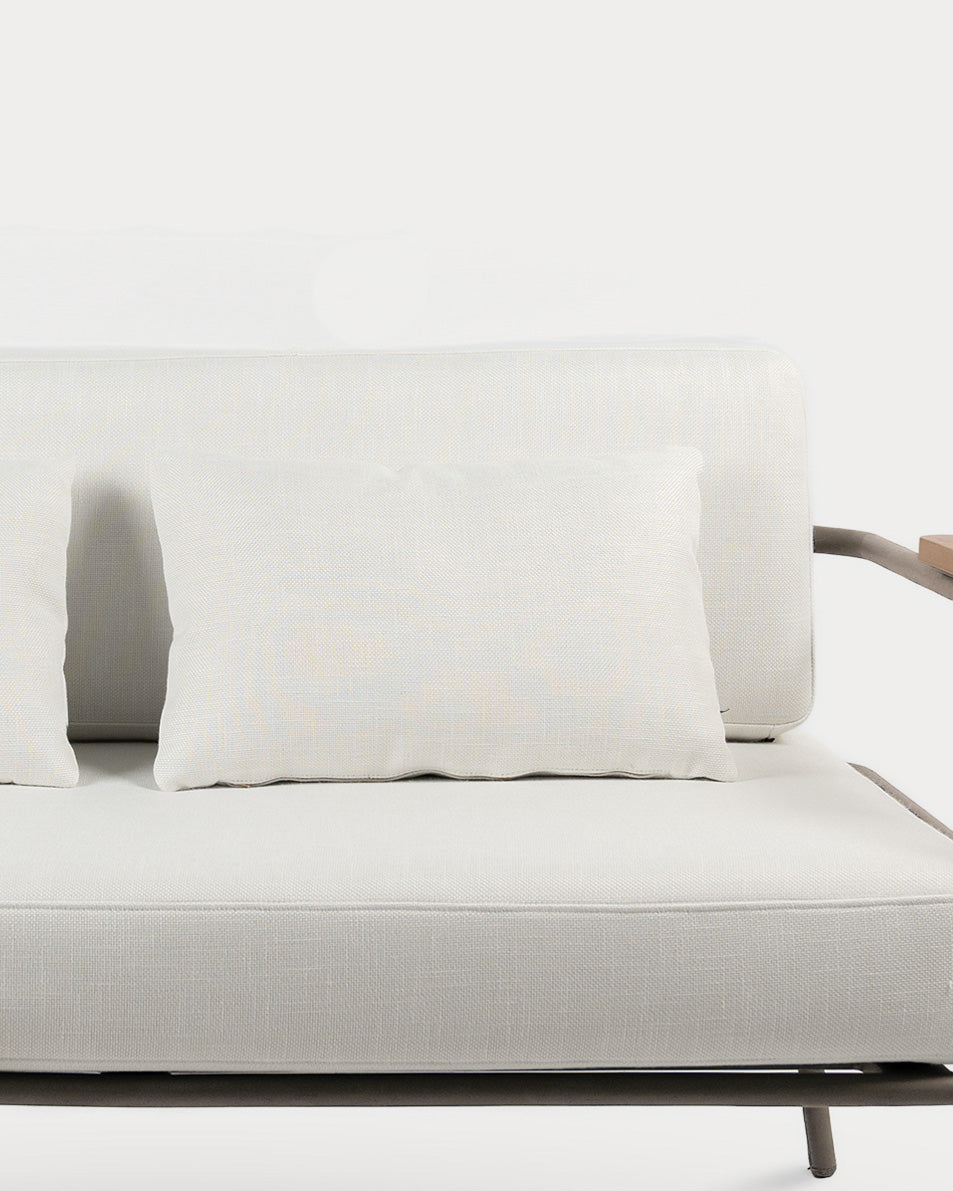 Outdoor Cushion#Cover color_White#Shape_Rectangle