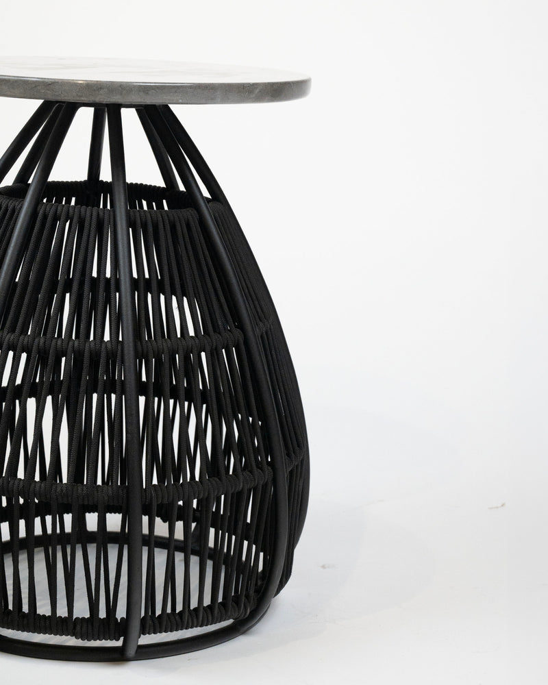Round Marble Side Table - 1 REMAINING