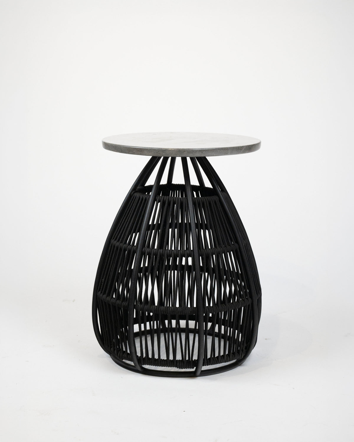 Round Marble Side Table - 1 REMAINING
