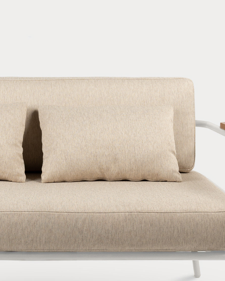 Outdoor Cushion#Cover color_Beige#Shape_Rectangle