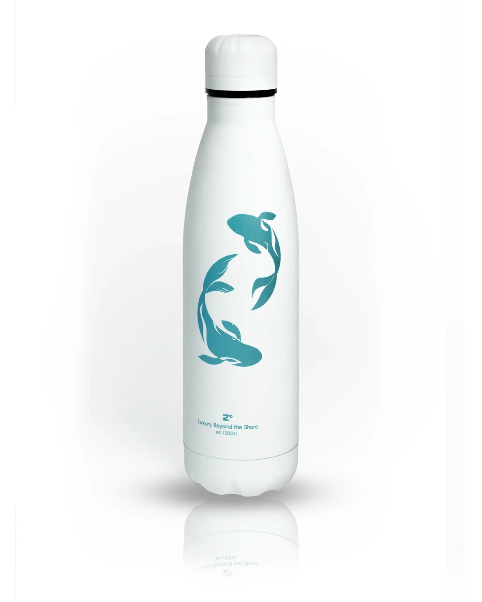 Benzo Thermal Bottle - Fish#Color_Acqua