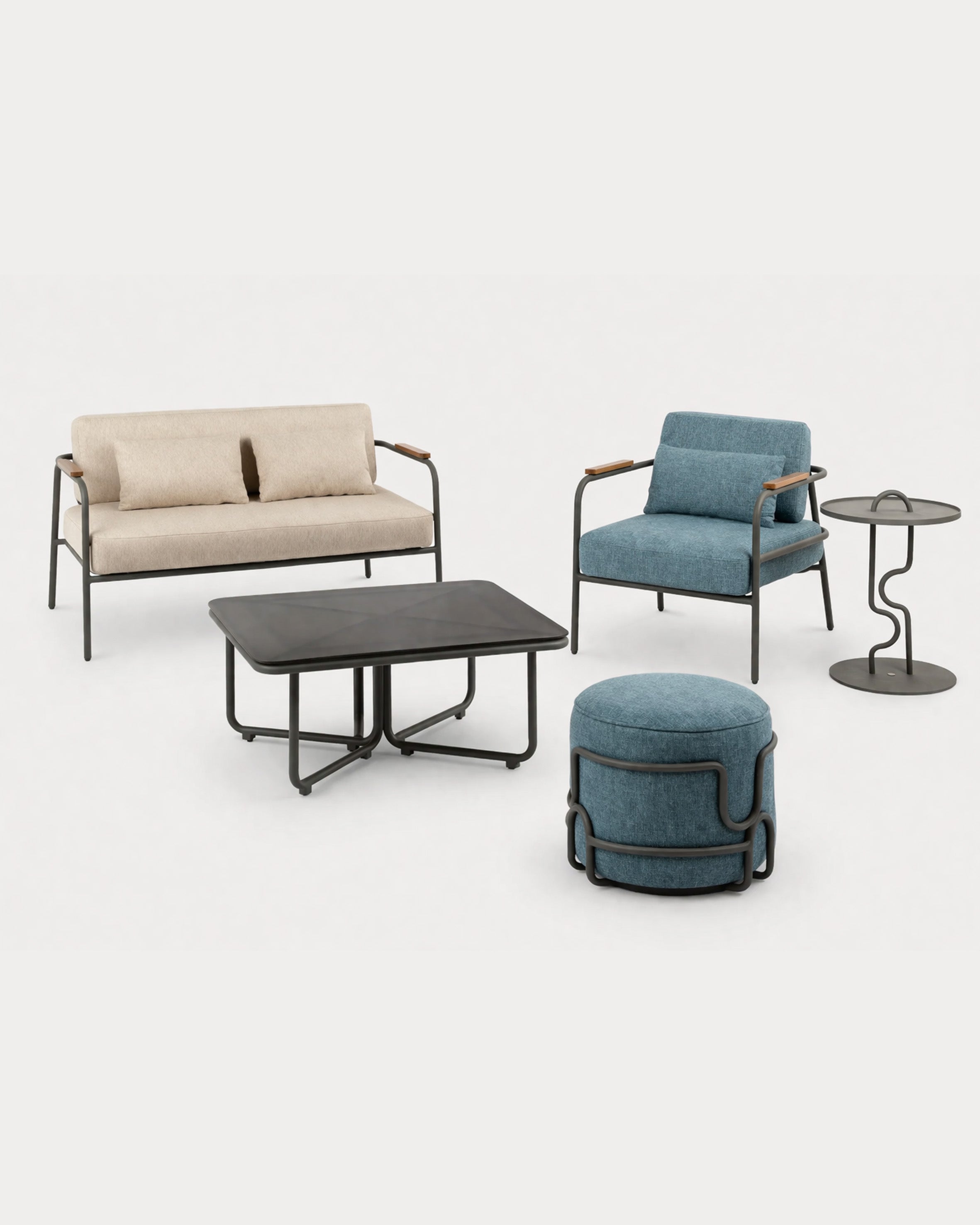 Porta Lounge Set#Color_Blue