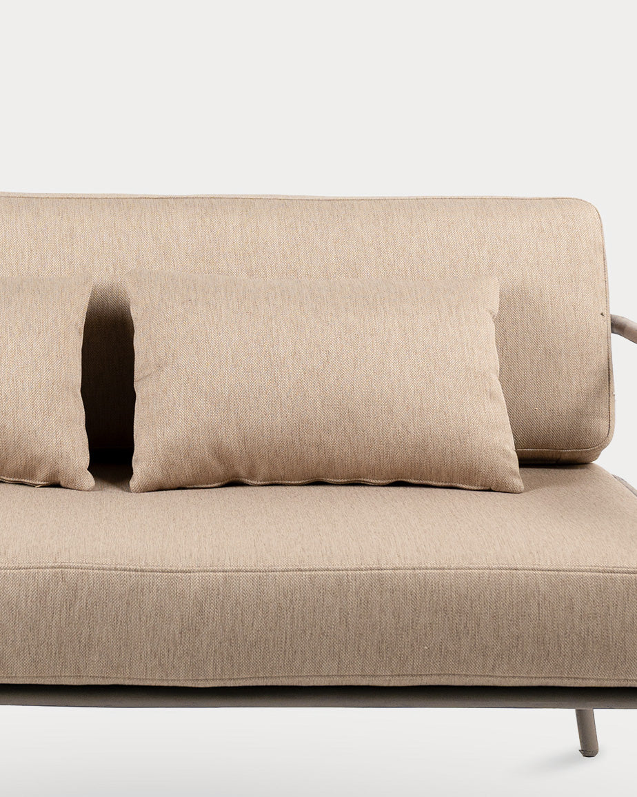 Outdoor Cushion#Cover color_Taupe#Shape_Rectangle