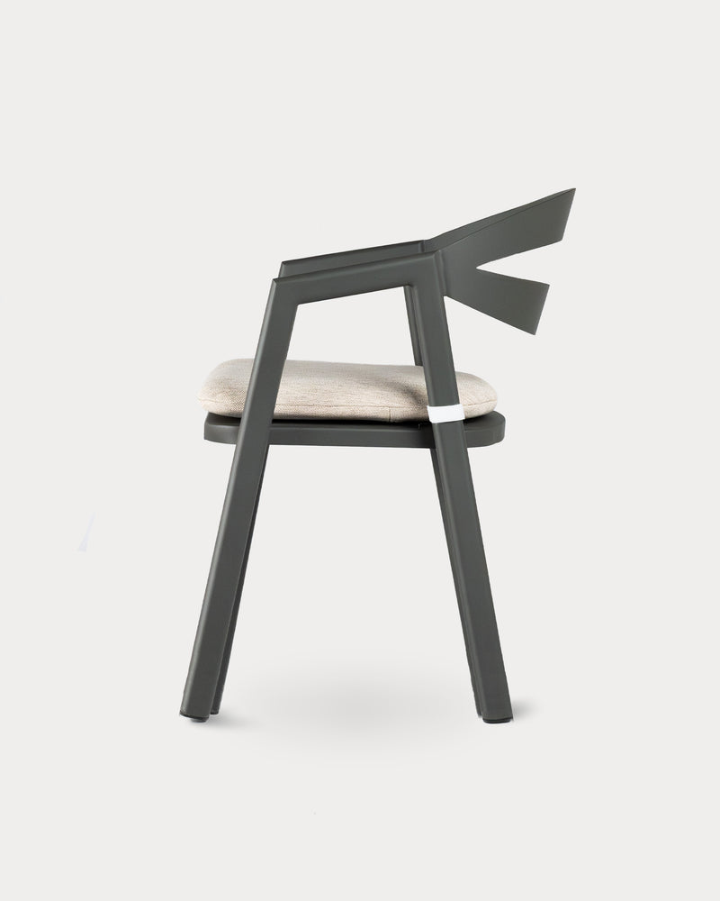 The Half Moon Dining Chair#Color_Dark Gray
