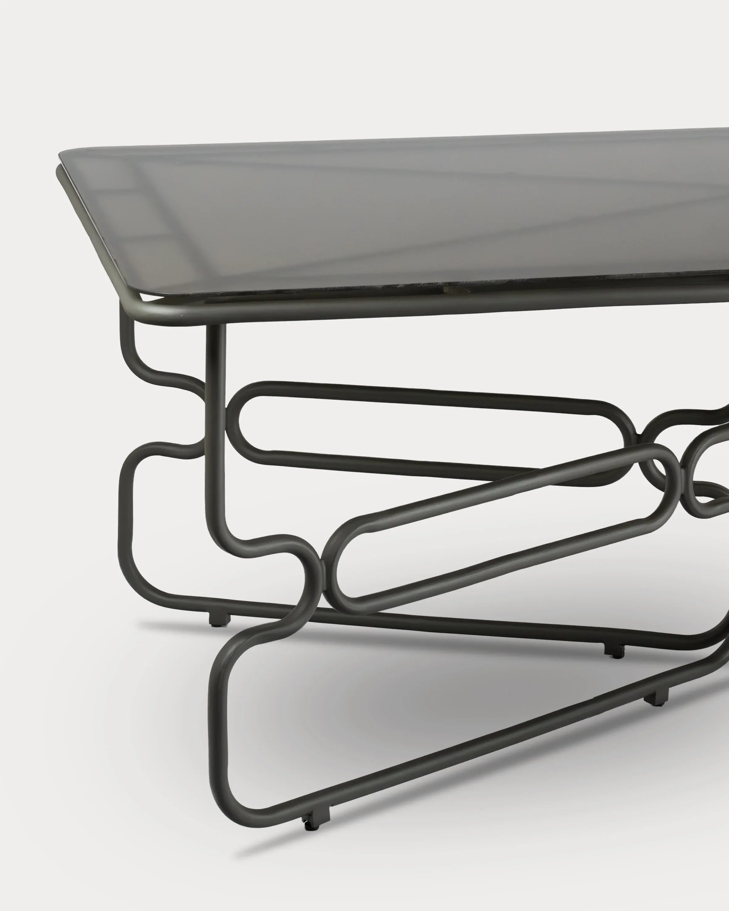 The Porta Dining Table#Color_Dark Gray